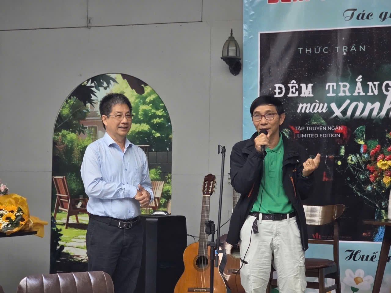 Tập truyện ngắn “Đêm trắng màu xanh” của tác giả Thức Trần